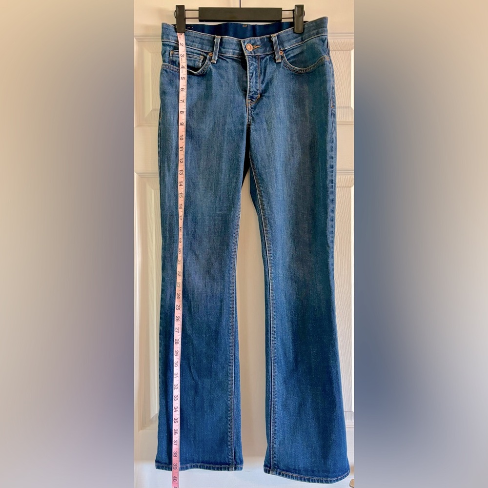 Levis 525 Perfect Waist Bootcut Jeans 6 Womens Low Rise Elastic Waist